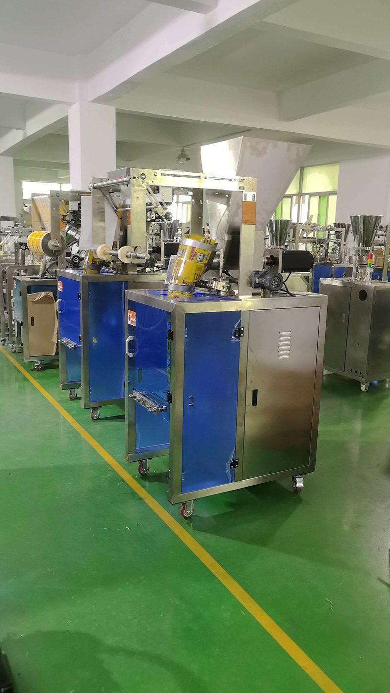 Vertical packaging machines ready for inspection